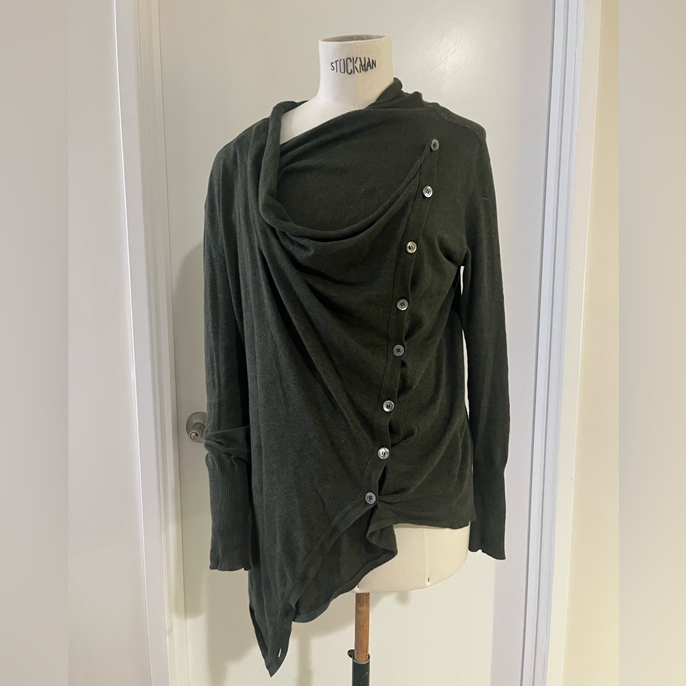 Deconstructed Cardigan by MCQ by Alexander Mcqueen